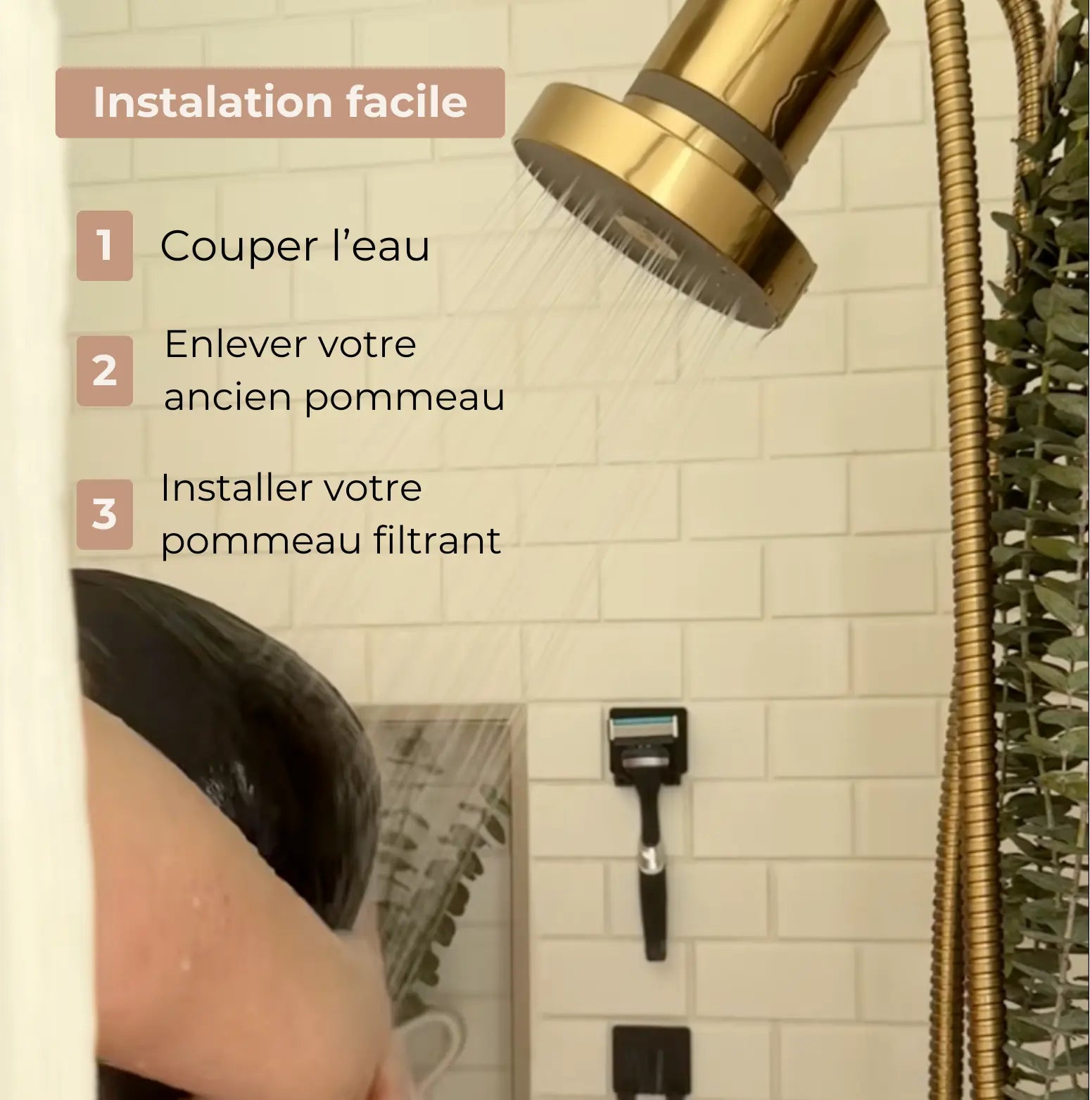 Pommeau de Douche Filtrant Isekai Water